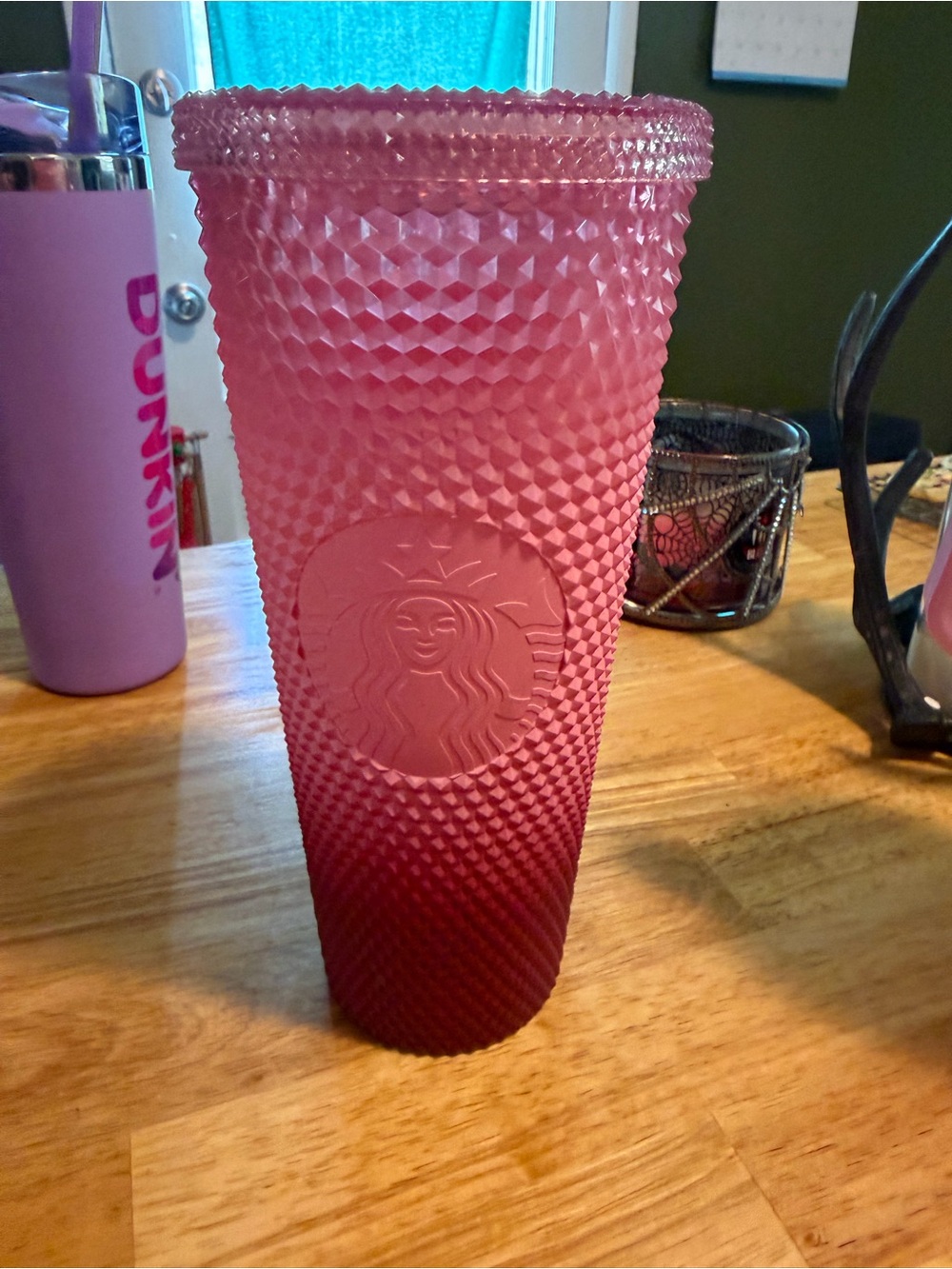 Starbucks Studded Cold Cup Tumbler - Rose Pink